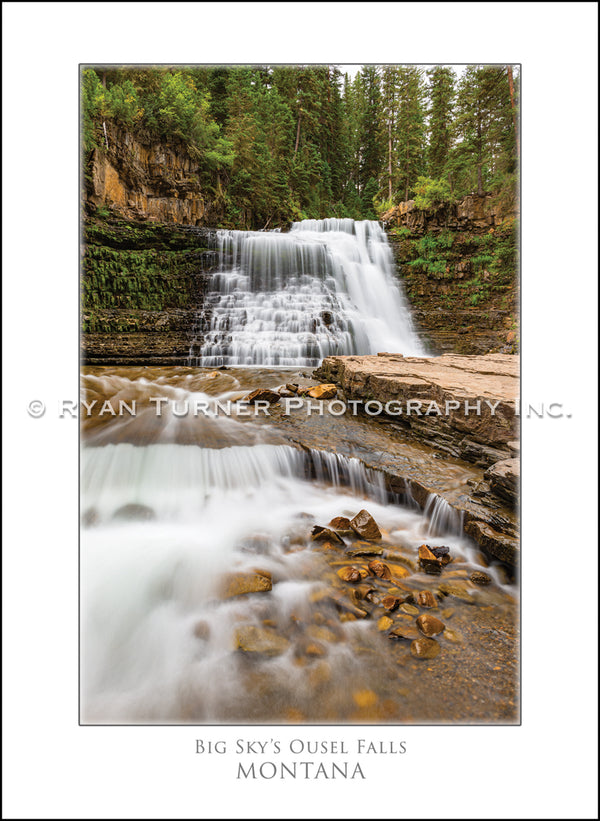 Big Sky's Ousel Falls - Notecard