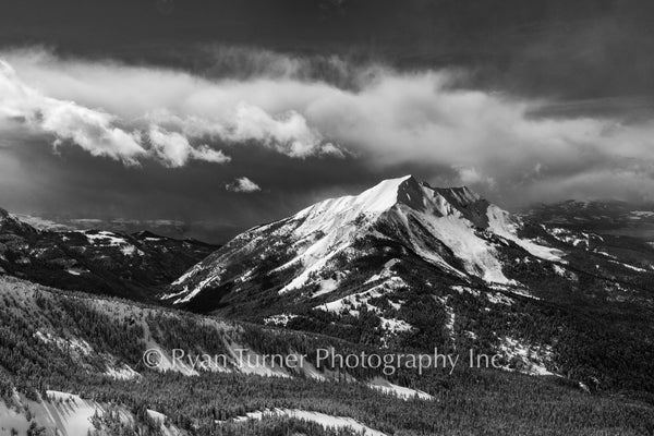 Contrasting Fan Mountain