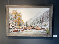 Winter Approaches on the Gallatin 30/75 (31"x45")