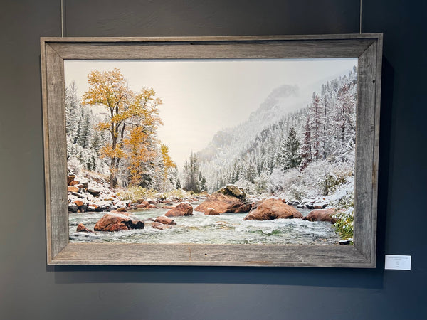 Winter Approaches on the Gallatin 30/75 (31"x45")