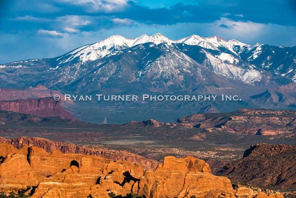 Snow Capped La Sal's