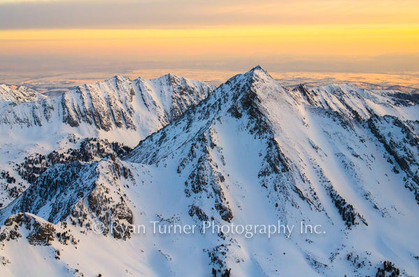 Morning Glow on Gallatin Peak