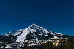 Night Sky Over Moonlight