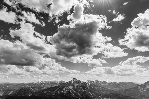 Lone Peak and the Big Sky