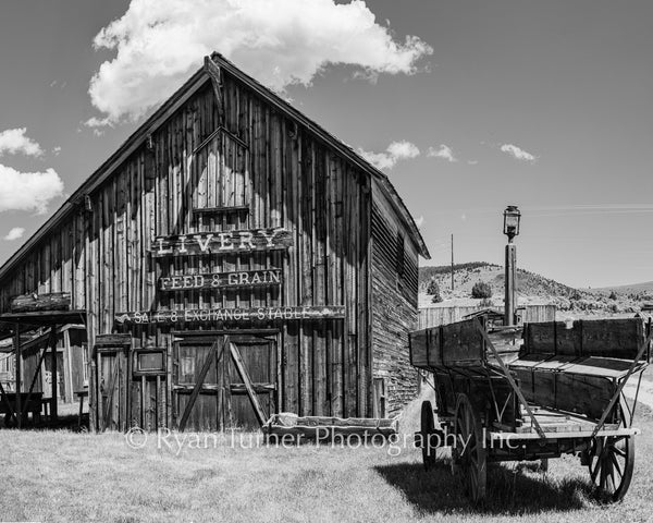 Livery Feed and Grain Barn