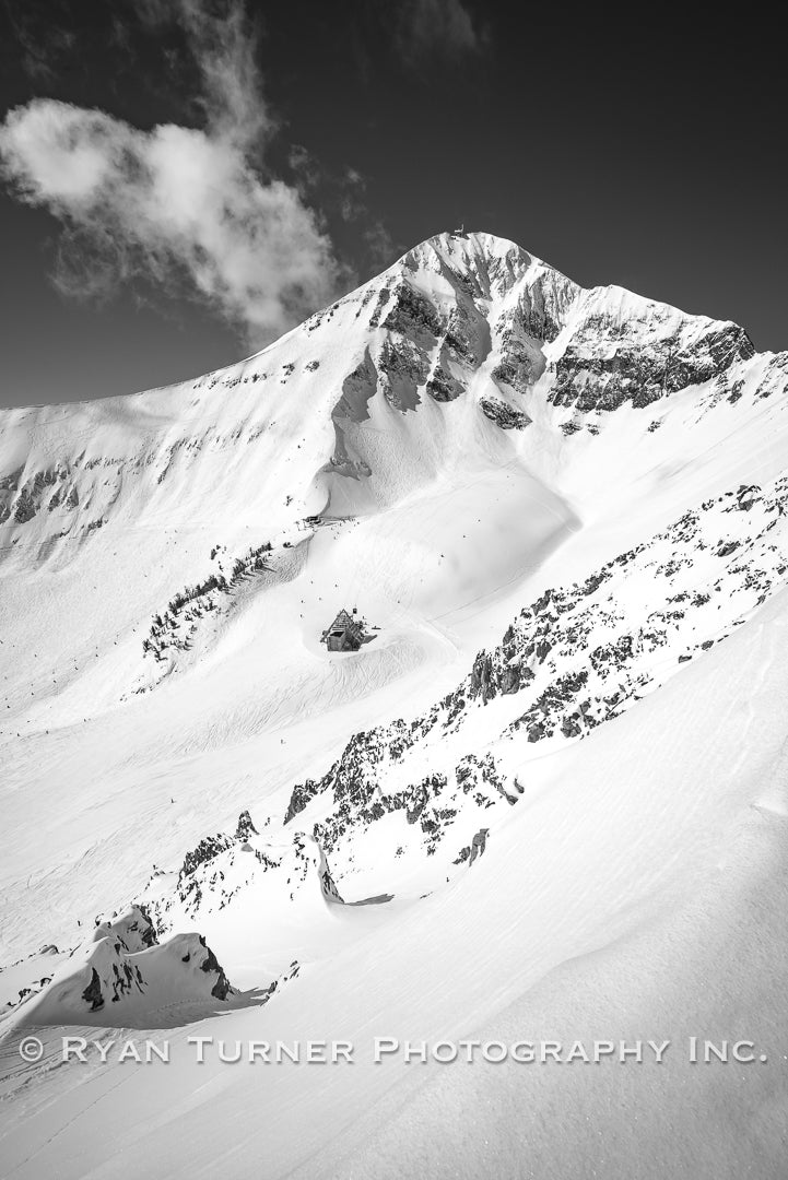 Along the Ridge on Lone Mountain