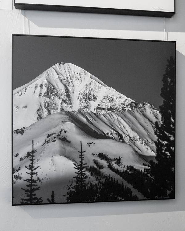 Chiseled Lone Peak (20"x 20")