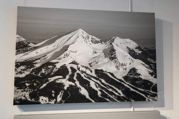 Southface of Lone Peak and Fan Mountain 6/150 (26"x40")