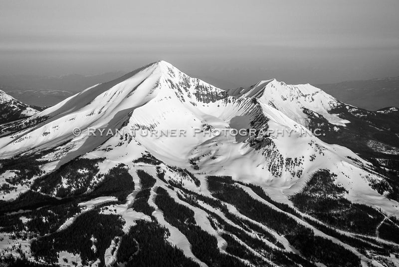 Southface of Lone Peak and Fan Mountain