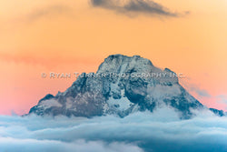 Mount Moran's Morning Glow