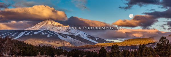 Super Moon Sunrise in Big Sky