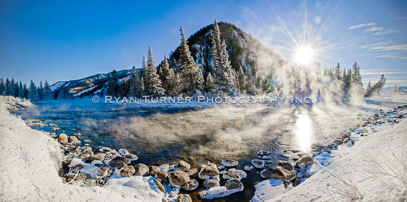 Daybreak on the Frosty Gallatin