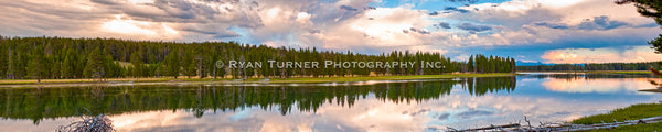 Reflections on the Yellowstone River