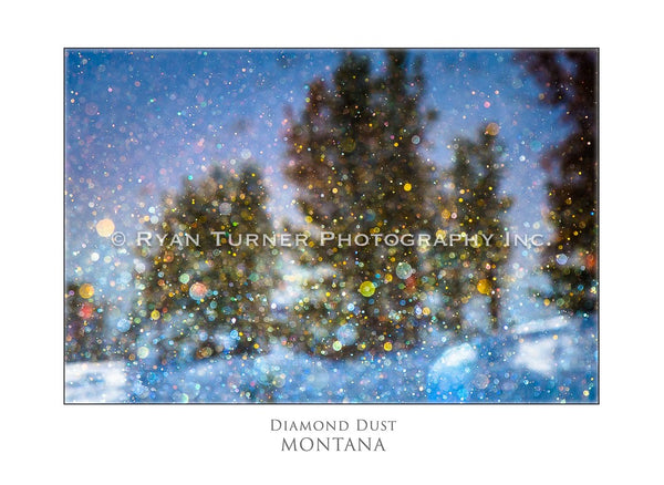 Diamond Dust - Notecard