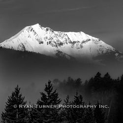 Fan Mountain Rising Out of the Mist