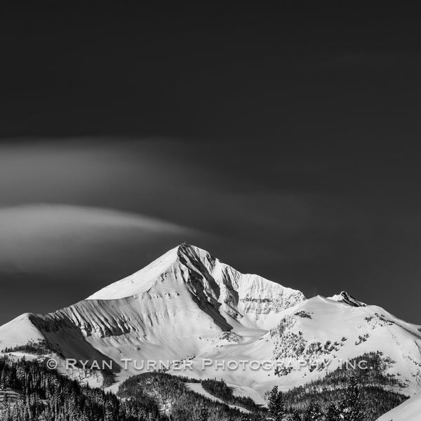 Lone Peak's East Face