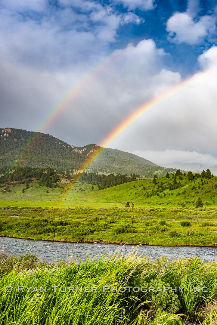 Double Rainbow on the Gallatin