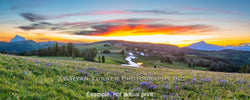Summer Bliss On Buck Ridge (26"x62")